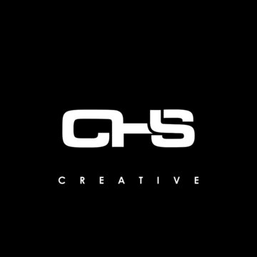 CHS Letter Initial Logo Design Template Vector Illustration