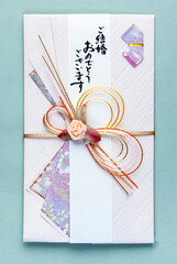 日本の文化　のし袋　祝儀袋と不祝儀袋