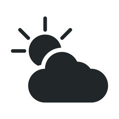 Cloudy day icon