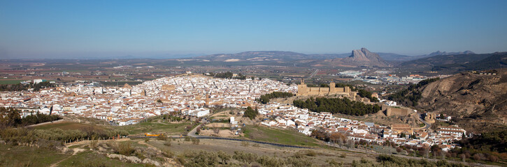 Fototapeta na wymiar panoramic view of Antequera city- Spain, Andalusia