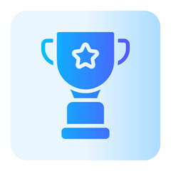 trophy gradient icon