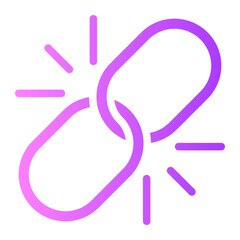 chain gradient icon