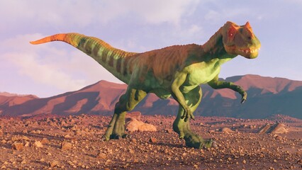 Artwork of Allosaurus