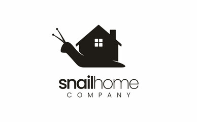snail with home for logo design © hanara