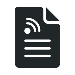 Blog RSS icon