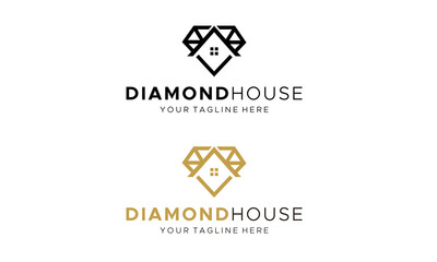 Luxury Diamond House for Real Estate Company