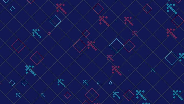 Corporate Dark Geometric Background