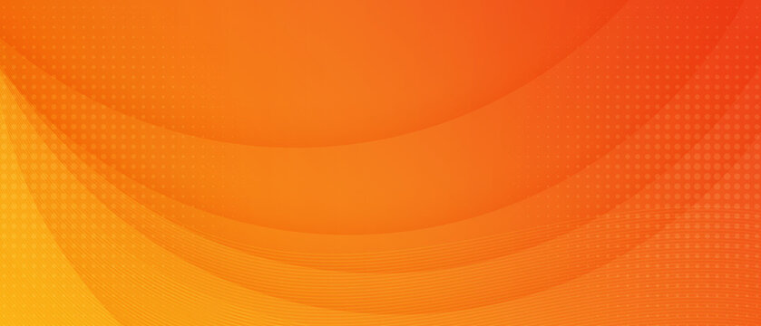 abstract yellow and orange gradient banner background