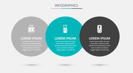 Set Electric coffee grinder, Coffee jar bottle and thermometer. Business infographic template. Vector