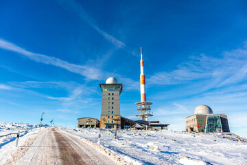 Unterwegs in der wunderschönen Winterlandschaft durch den schönen Harz am Brocken - Sachsen-Anhalt