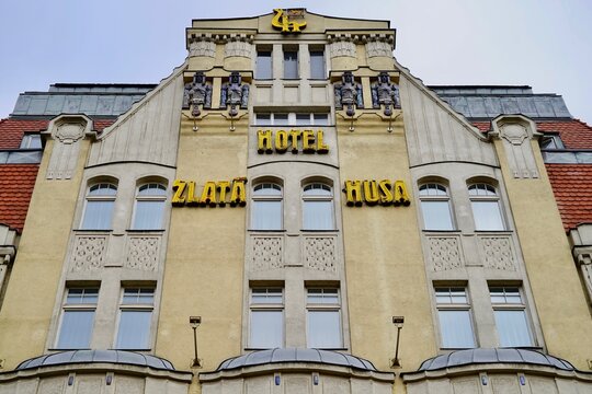 Hotel Zlat&aacute; Husa in Prag am 14.01.2019