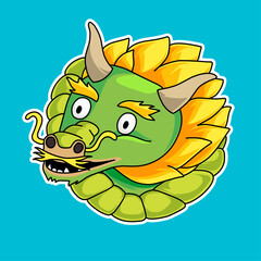 dragon cartoon illustration