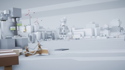 VoxelWorld - Minceraft in Roblox Universe.