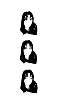 silhouette of a person and aesthethc