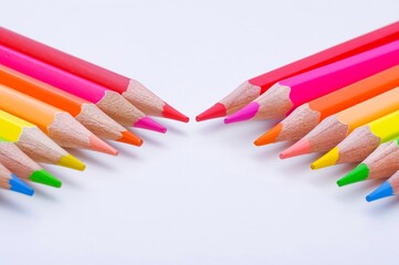 虹色の色えんぴつ