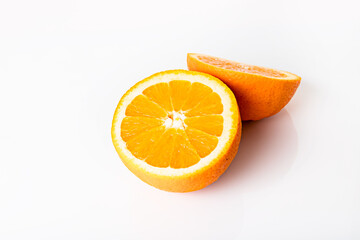 orange isolated on white background