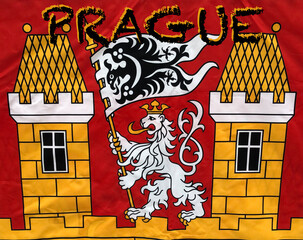 City of Prague flag