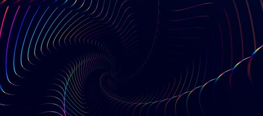 olorful flow poster. Wave Liquid shape in color background