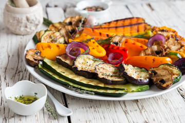 gegrilltes Gemüse