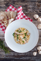 pasta with mushrooms