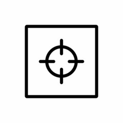 Focus, Target Icon Design Vector Logo Template Illustration Sign And Symbol