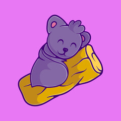 cute sleeping bat illustration with kid and game style with kid and game style suitable for mascot sticker and t-shirt design