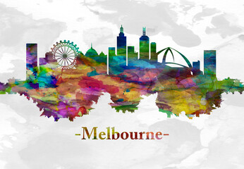 Melbourne Australia skyline
