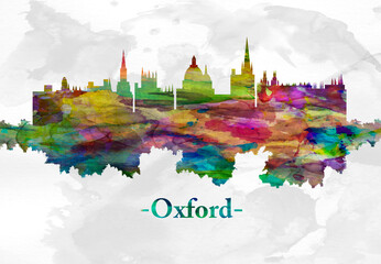 Oxford England skyline