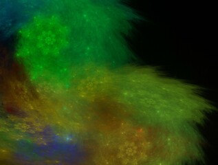 Imaginatory fractal abstract background Image