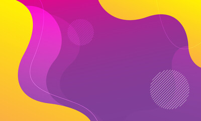 Abstract colorful background. Dynamic shapes composition. Eps10 vector