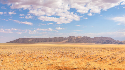 Fototapeta na wymiar Beautiful scenery, driving from Sesriem to Swakopmund, Namibia.