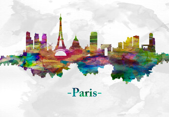 Paris France skyline