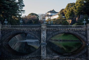 Naklejka premium Japanese bridge