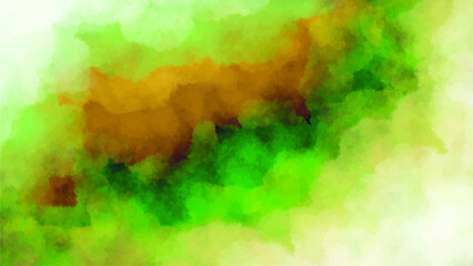 colorful smoke watercolor cloud layer abstract background vector