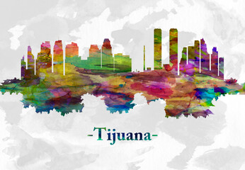 Tijuana Mexico skyline