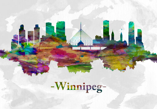Winnipeg Canada skyline