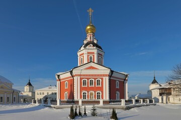 Naklejka premium An Orthodox monastery founded in 1427