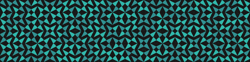 Obraz premium Abstract Geometric Pattern generative computational art illustration