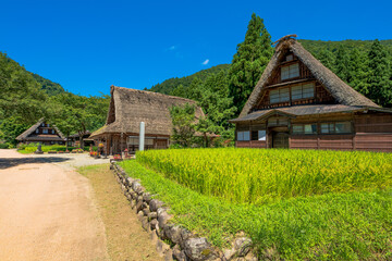 富山県　世界遺産　菅沼集落