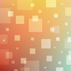 Rainbow light sky galaxy square bokeh background