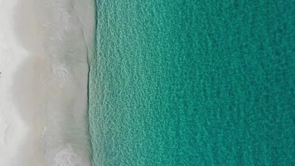 Incredible drone view of sea