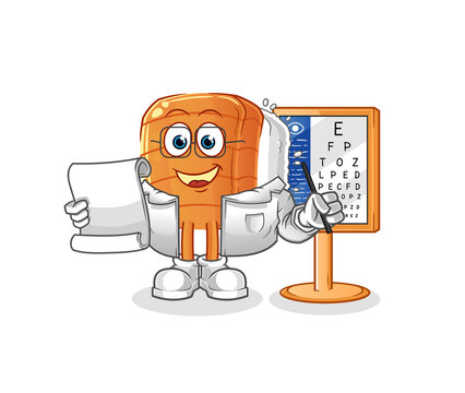 recommend clip art: sushi oculist cartoon. cartoon mascot vector