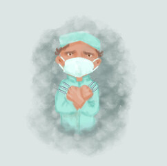 doctor with mask