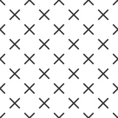 small crosses seamless pattern. Ornament can be used for gift wrapping paper, pattern fills, web page background, surface textures and fabrics.