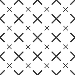 small crosses seamless pattern. Ornament can be used for gift wrapping paper, pattern fills, web page background, surface textures and fabrics.
