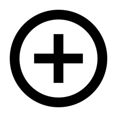 Plus Icon, + Icon, Control Point Icon
