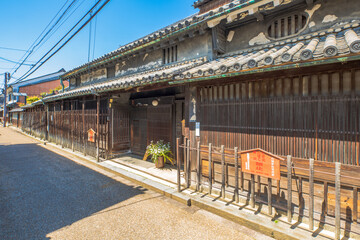 奈良　重要伝統的建造物群保存地区　今井町の町並み