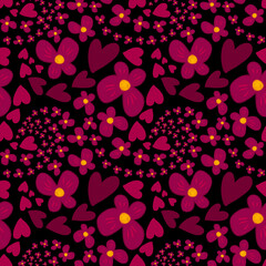 seamless floral background