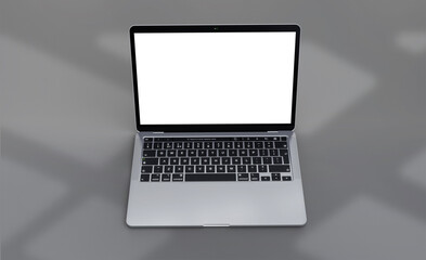 Laptop mockup design