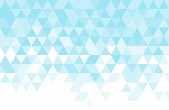 Abstract geometry triangle white and blue background texture pattern .vector